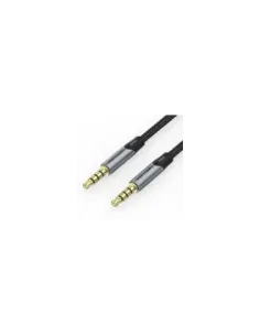 Cable Estéreo Vention BAQHH/ Jack 3.5 Macho - Jack 3.5 Macho/ 2m/ Gris