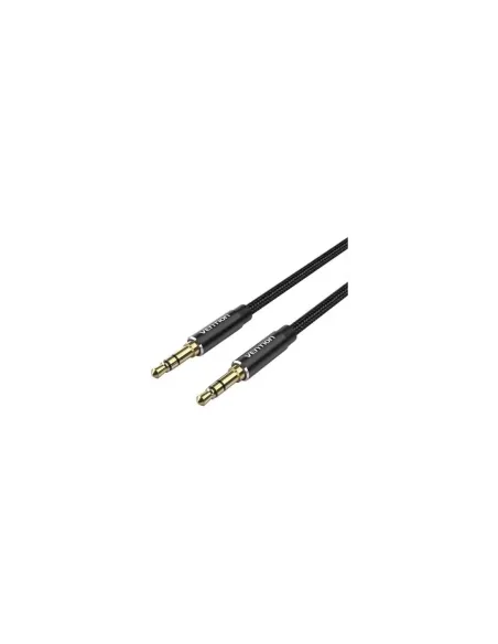 Cable Estéreo Vention BAWBD/ Jack 3.5 Macho - Jack 3.5 Macho/ 50cm/ Negro