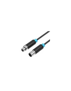 Cable Estéreo Vention BBFBH/ XLR Macho - XLR Hembra/ 2m/ Negro