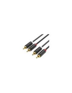 Cable Estéreo Vention BCMBH/ 2x RCA Macho - 2x RCA Macho/ 2m/ Negro