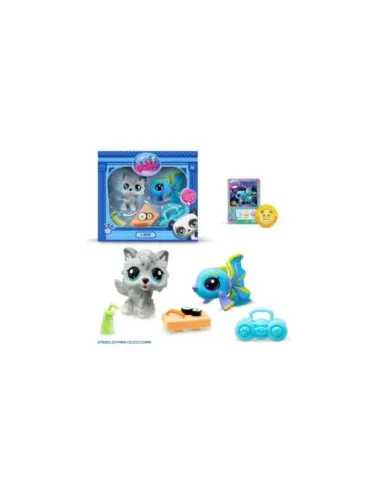 Mascotas little pet shop pack de 2 mascotas -  1 unidad aleatoria