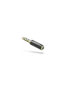 Adaptador Jack Vention BFBB0/ Jack 3.5 Macho - Jack 2.5 Hembra/ Negro