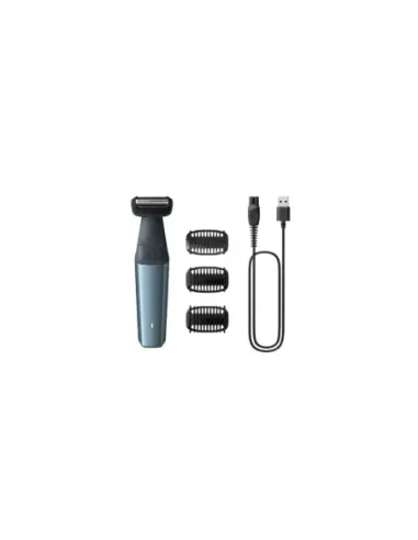 Afeitadora Philips Bodygroom Series 3000 BG3027/ con Batería/ 3 Accesorios