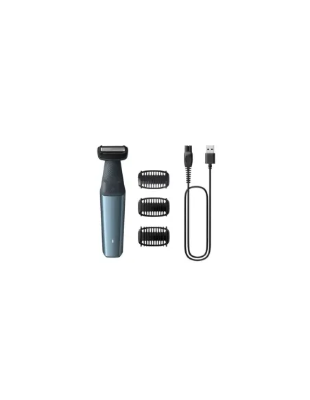 Afeitadora Philips Bodygroom Series 3000 BG3027/ con Batería/ 3 Accesorios
