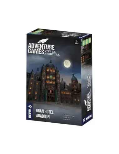 Juego de mesa adventure games: gran hotel abaddon