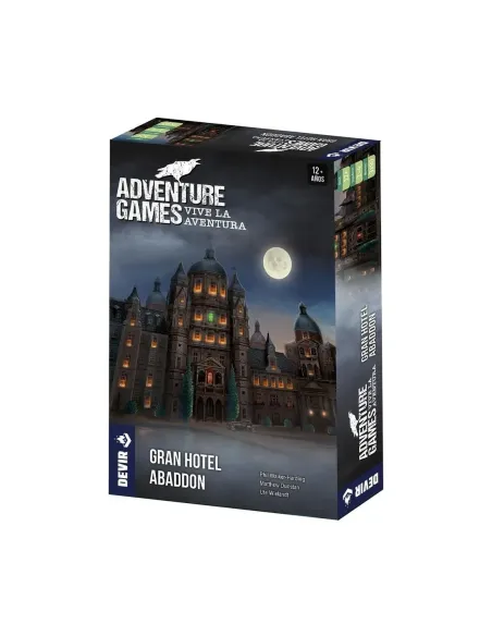Juego de mesa adventure games: gran hotel abaddon