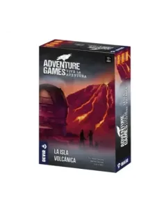 Juego de mesa adventure games: la isla volcánica