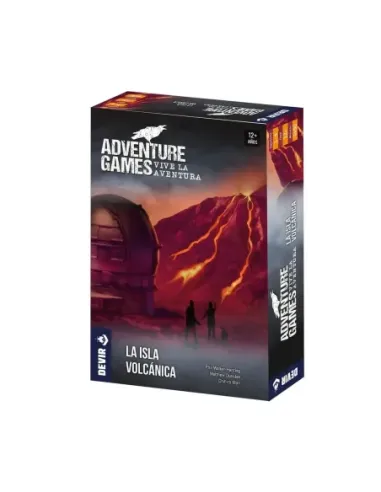 Juego de mesa adventure games: la isla volcánica