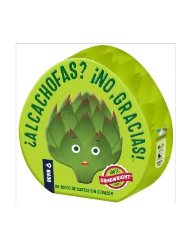 Juego de mesa devir alcachofas ¡no gracias!
