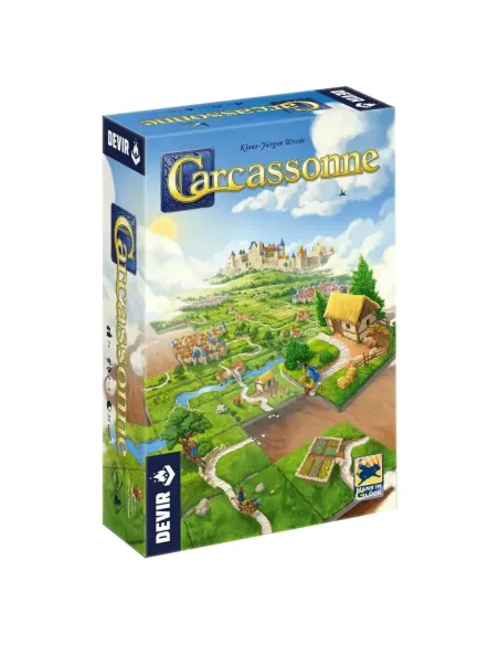 Juego de mesa devir carcassonne pegi 7