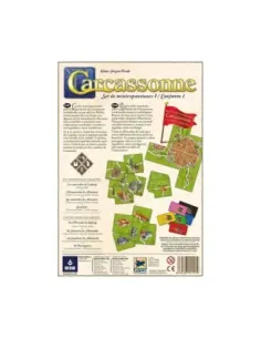Juego de mesa devir carcassonne expansiones reunidas