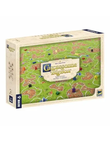 Juego de mesa devir carcassonne big box