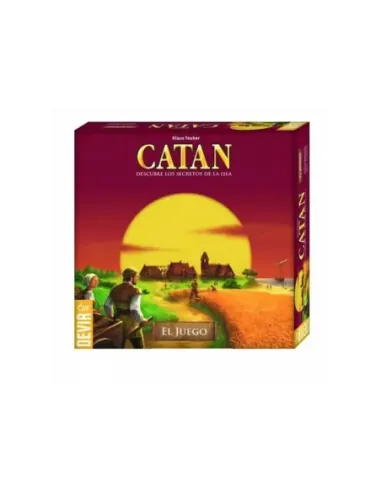 Juego de mesa devir colonos de catan 4 jugadores