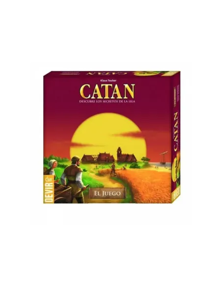 Juego de mesa devir colonos de catan 4 jugadores