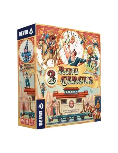 Juego de mesa devir 3 ring circus