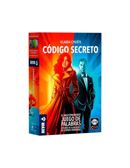 Juego de mesa devir código secreto pegi 8