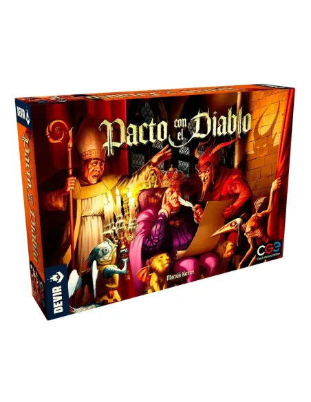 Juego de mesa devir pacto con el diablo