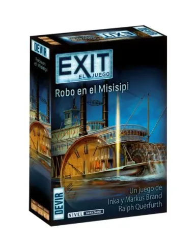 Juego de mesa exit 14 robo en el mississippi