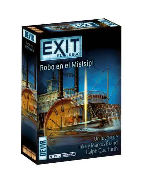 Juego de mesa exit 14 robo en el mississippi