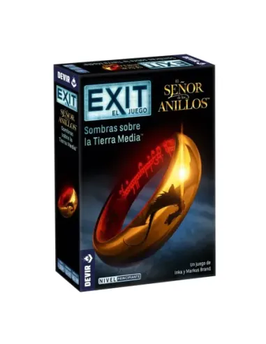 Juego de mesa devir exit el señor de los anillos sombras sobrela tierra media