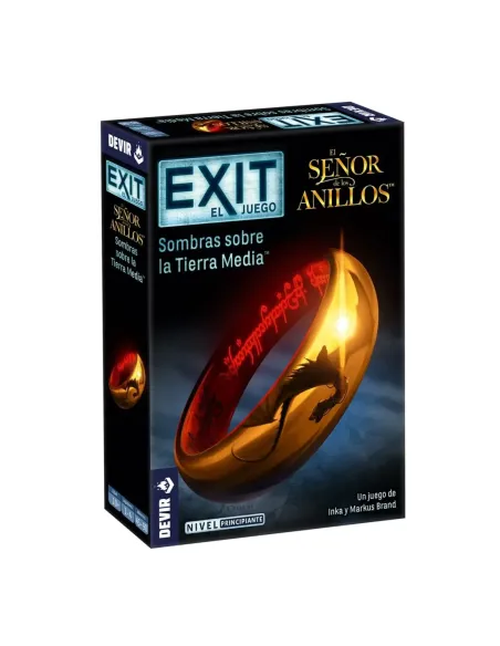 Juego de mesa devir exit el señor de los anillos sombras sobrela tierra media