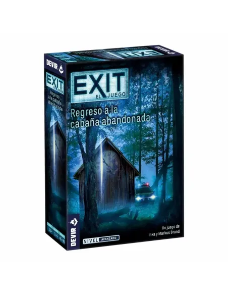 Juego de mesa devir exit regreso a la cabaña abandonada