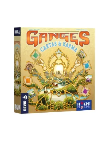 Juego de mesa ganges cartas y karma