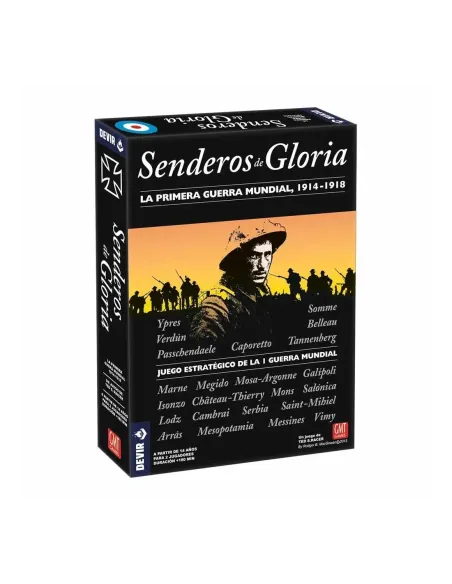 Juego de mesa devir senderos de gloria