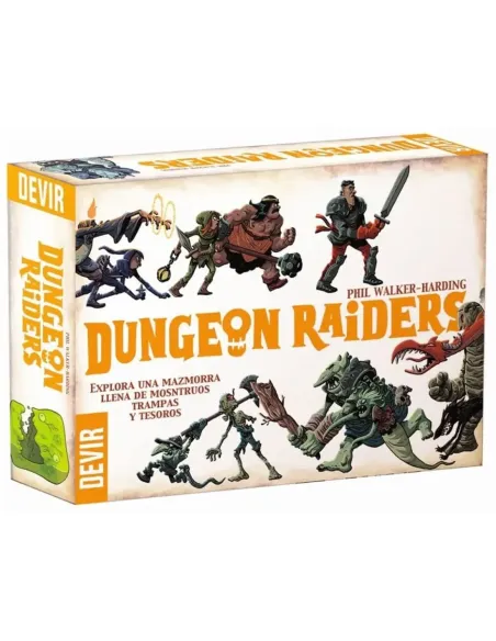 Juego de mesa devir dungeon raiders