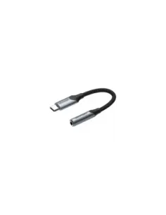 Conversor USB Tipo-C Vention BGJHA/ USB Tipo-C Macho - Jack 3.5 Hembra/ 10cm