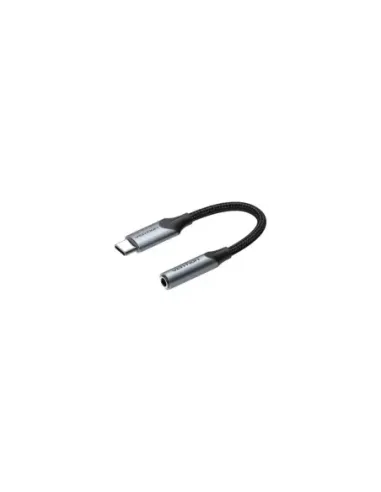 Conversor USB Tipo-C Vention BGJHA/ USB Tipo-C Macho - Jack 3.5 Hembra/ 10cm