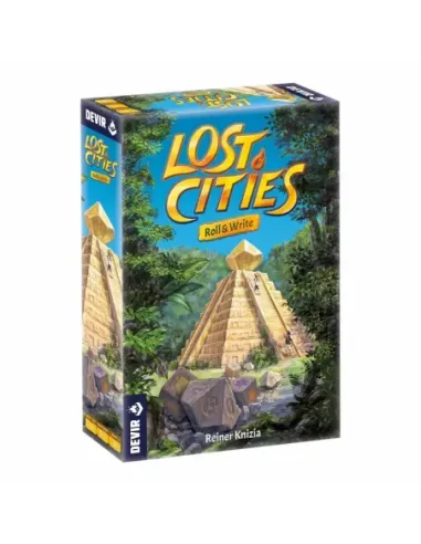 Juego de mesa lost cities roll & write