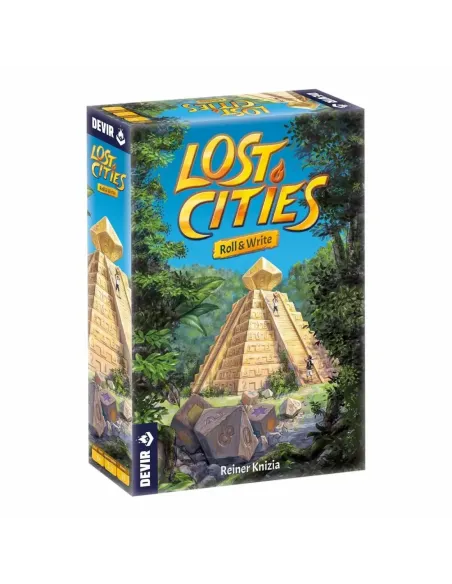 Juego de mesa lost cities roll & write