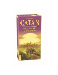 Juego de mesa devir catan mercaderes y barbaros 5 - 6 jugadores