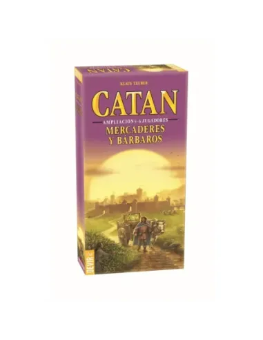 Juego de mesa devir catan mercaderes y barbaros 5 - 6 jugadores
