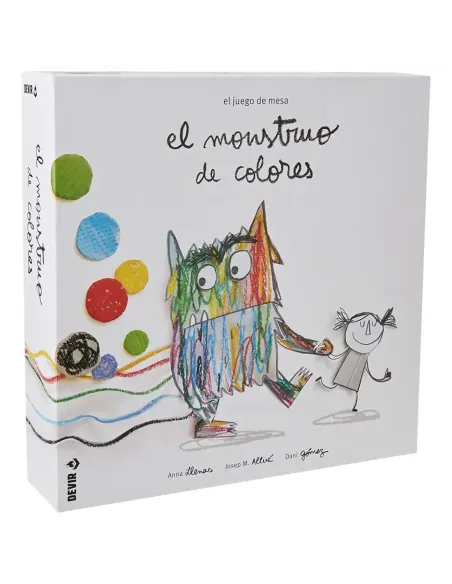 Juego de mesa devir el monstruo de colores pegi 3