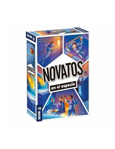 Juego de mesa novatos en el espacio