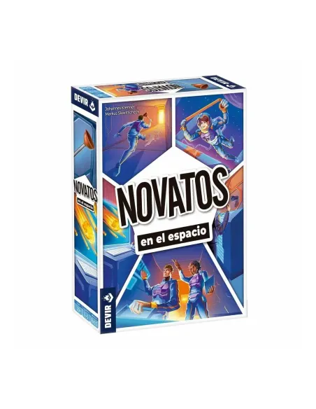 Juego de mesa novatos en el espacio