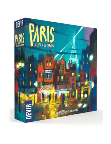 Juego de mesa devir parís: la citè de la lumière (ed. en español) pegi 8
