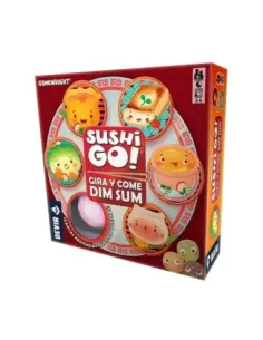 Juego de mesa sushi go gira y come dim sum