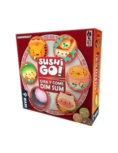 Juego de mesa sushi go gira y come dim sum
