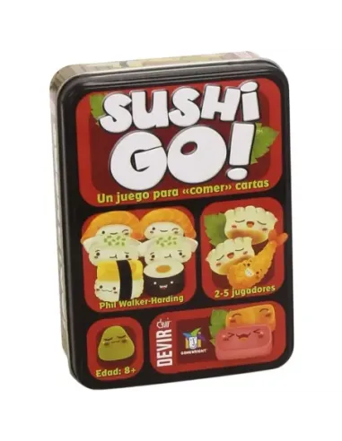 Juego de mesa devir sushi go pegi 10