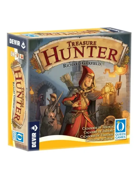 Juego de mesa devir treasure hunters pegi 8