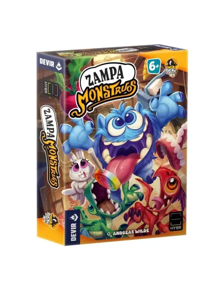 Juego de mesa devir zampa monstruos