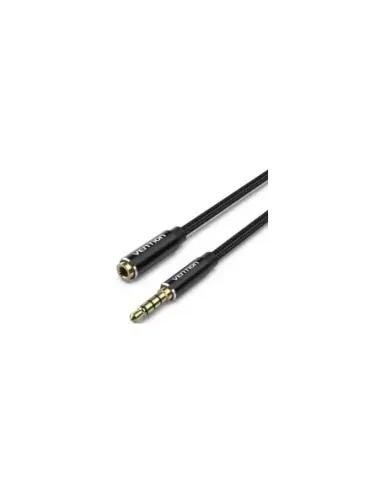 Cable Estéreo Vention BHCBI/ Jack 3.5 Macho - Jack 3.5 Hembra/ 3m/ Negro