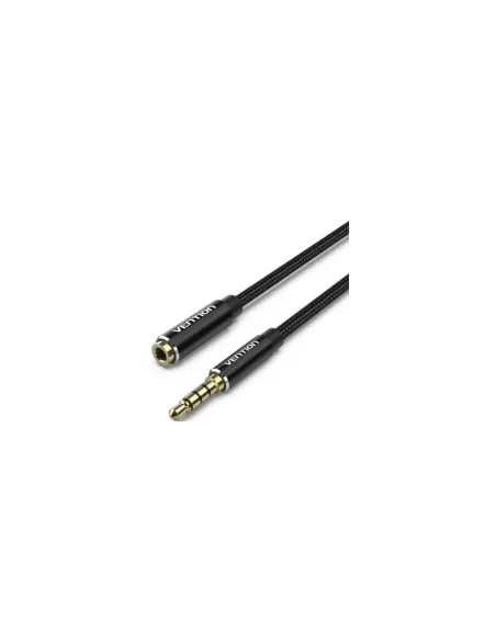 Cable Estéreo Vention BHCBI/ Jack 3.5 Macho - Jack 3.5 Hembra/ 3m/ Negro