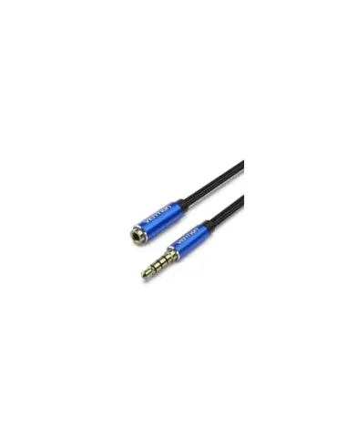 Cable Estéreo Vention BHCLJ/ Jack 3.5 Macho - Jack 3.5 Hembra/ 5m/ Azul