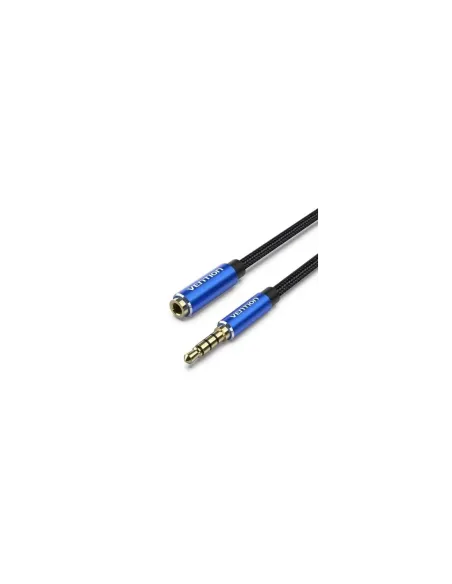 Cable Estéreo Vention BHCLJ/ Jack 3.5 Macho - Jack 3.5 Hembra/ 5m/ Azul