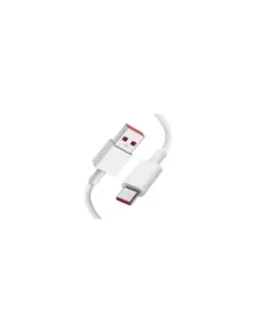 Cable USB Xiaomi 6A Type-A to Type-C/ USB Macho - USB Tipo-C Macho/ 1m/ Blanco