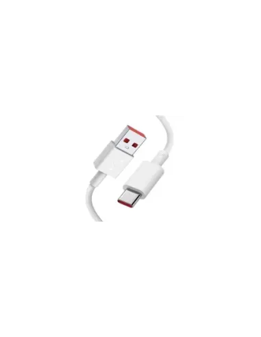 Cable USB Xiaomi 6A Type-A to Type-C/ USB Macho - USB Tipo-C Macho/ 1m/ Blanco